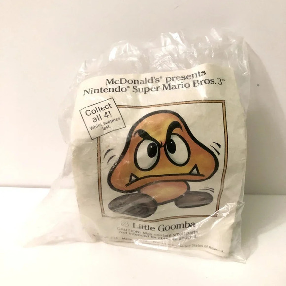 Vintage McDonalds Koopa Paratroopa and Little Goomba Super  Mario Bros 3 - Picture 11 of 16